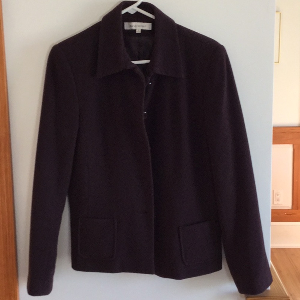 Burgundy blazer